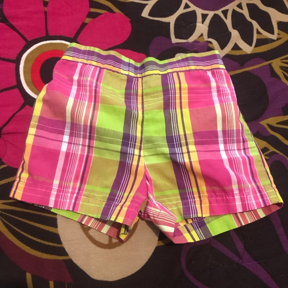 3/$9 Fisher Price Baby Girls 18M Striped Shorts